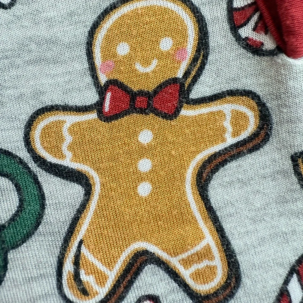 Little Sleepies Holiday Treats Christmas Pajama Top Size LARGE - Picture 7 of 10